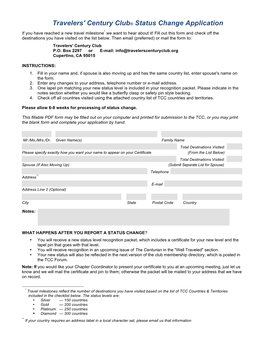 Download the TCC Status Change