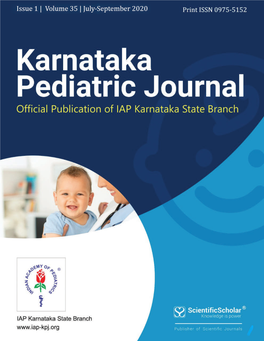 Karnataka Pediatric Journal