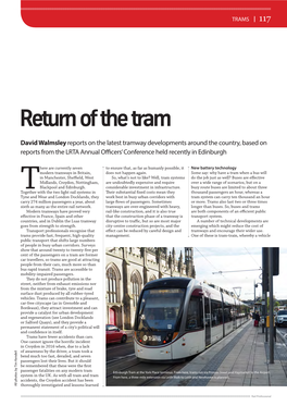 Return of the Tram