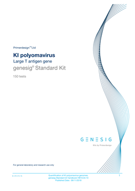 KI Polyomavirus Genesig Standard