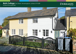 Blyth Cottage the Street, Heveningham, Suffolk, IP19 0EP