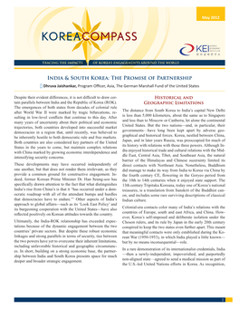 India & South KOREA