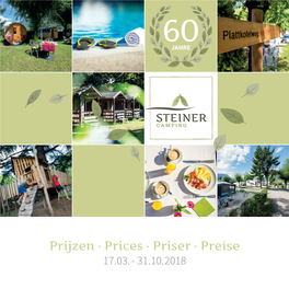 Prijzen • Prices • Priser • Preise 17.03