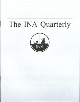 The INA Quarterly the INA QUARTERLY