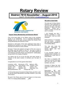 Rotary Review