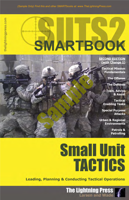 (SUTS2) the Small Unit Tactics Smartbook, 2Nd Rev. Ed