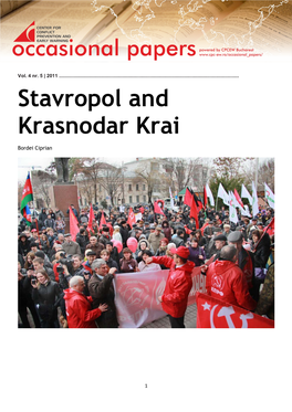 Stavropol and Krasnodar Krai