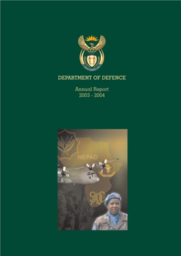 Republic of South Africa Department of Defence Annual Report 2003