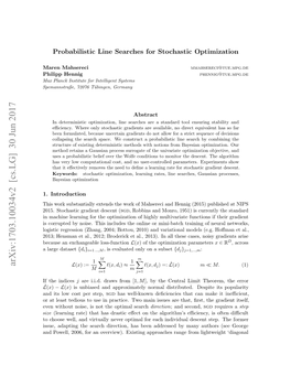 Arxiv:1703.10034V2 [Cs.LG] 30 Jun 2017 L(X) := `(X, D ) ≈ `(X, D ) =: Lˆ(X) M  M