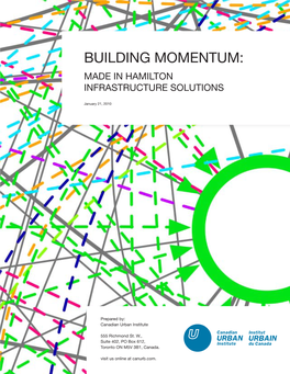 Building Momentum: Made in Hamilton Infrastructure Solutions