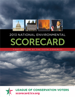 2013 NATIONAL ENVIRONMENTAL Scorecard