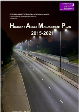 Highway a Asset Management Nagement Plan