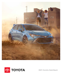 MY21 Corolla Hatchback Ebrochure