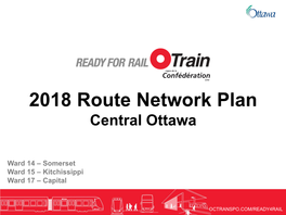 2018 Route Network Plan Central Ottawa