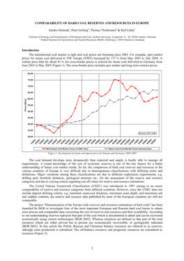 Comparability of Hard Coal Reserves and Resources in Europe