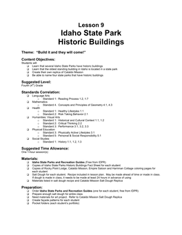 State Park Brochure