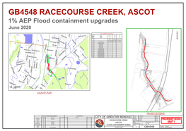 GB4548 RACECOURSE CREEK, ASCOT 1% AEP Flood Containment Upgrades June 2020