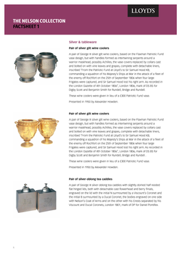 The Nelson Collection Factsheet 1