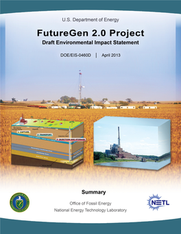 "Futuregen 2.0 Project Draft Environmental