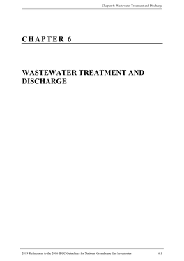 For Domestic Wastewater