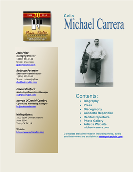 Michael Carrera – Biography