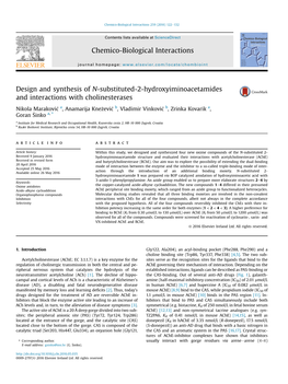 Chemico-Biological Interactions 259 (2016) 122E132