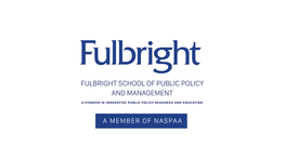 Fulbright School of Public Policy and Management