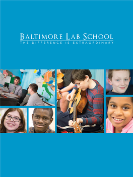 Baltimore Lab School Brochure