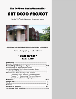 Art Deco Project