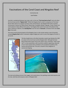 Fascinations of the Coral Coast and Ningaloo Reef