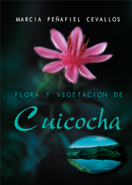 FLORA Y VEGETACION DE Cuicocha MARCIA PEÑAFIEL CEVALLOS