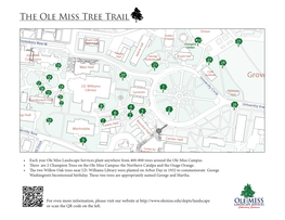 The Ole Miss Tree Trail