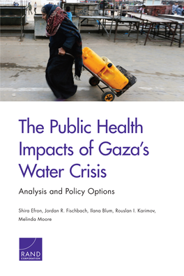 The Public Health Impacts of Gaza's Water Crisis