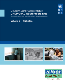Tajikistan UNDP Water Governance Programme – Adaptive Water Governance