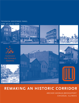 Remaking an Historic Corridor