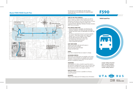 Route F590-9000 South Flex F590