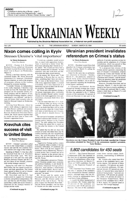 The Ukrainian Weekly 1994