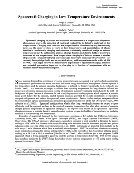 Spacecraft Charging in Low Temperature Environments