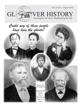 Glover Historical Society, Inc