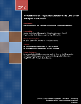 Compatibility of Freight Transportation and Land Use in Memphis Aerotropolis