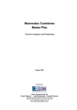 Moorooduc Coolstores Master Plan