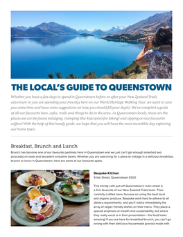 The Local's Guide to Queenstown