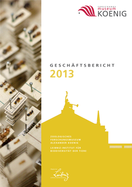 Geschäftsbericht 2013