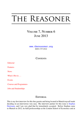 Volume 7, Number 6 (Optimised for Screen Readers)