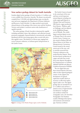 Product News Product Including Sand Plains, Dunes, Lake Sediments, and Colluvium Around Largest Uranium Deposit Occurs Prominent Topography