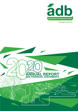 2020 Annual Report & Financial Statements VISION, MISSION & CORE VALUES