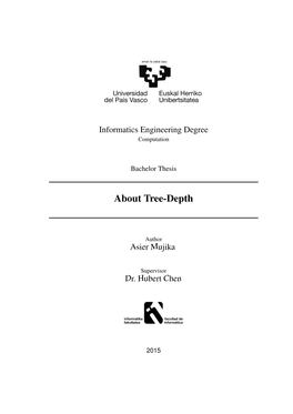 About Tree-Depth