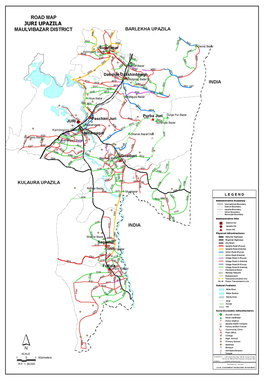 Inventory of LGED Road Network, March 2005, Bangladesh