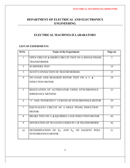 Department of Electrical and Electronics Engineering