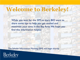 Berkeley International Office Is in International House, Located on the East Side of Campus